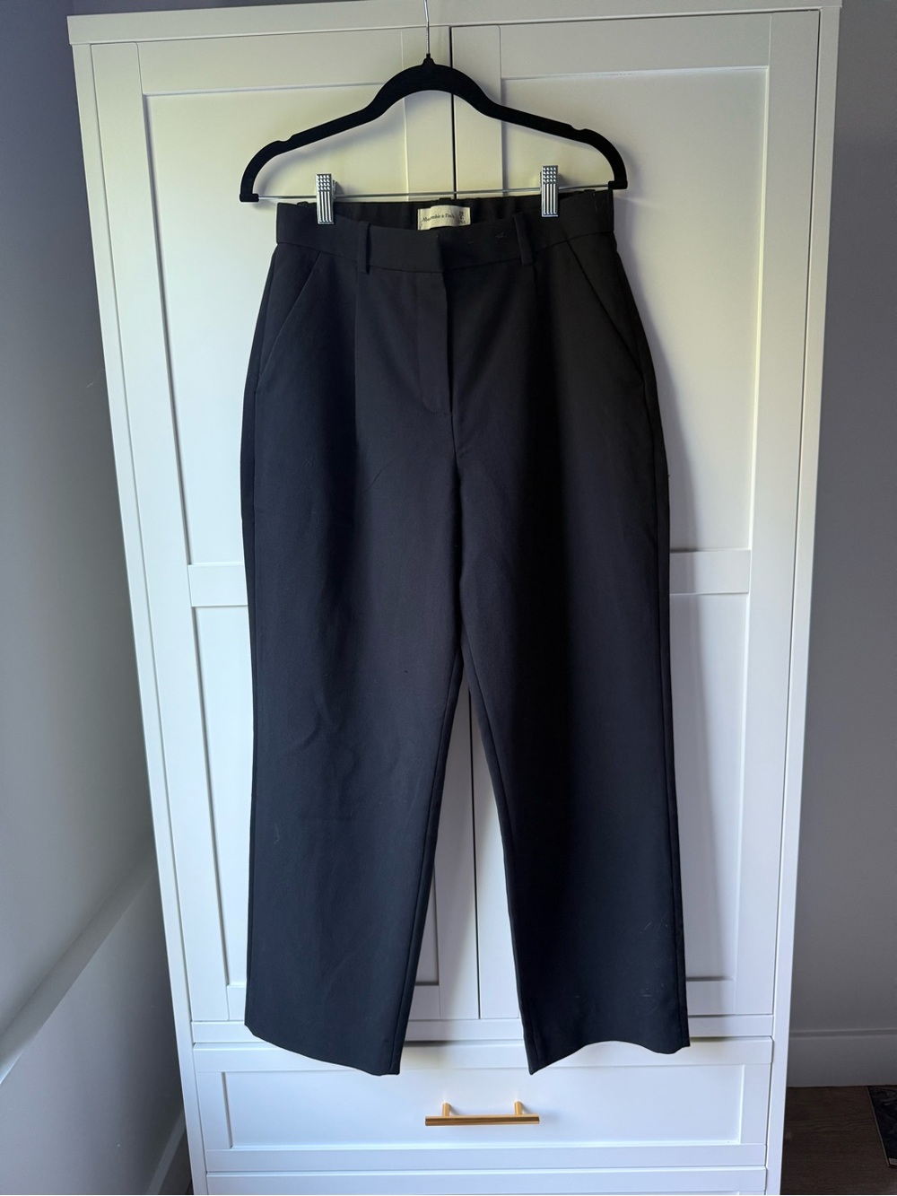 A&F Sloane Tailored Wide Leg Pant